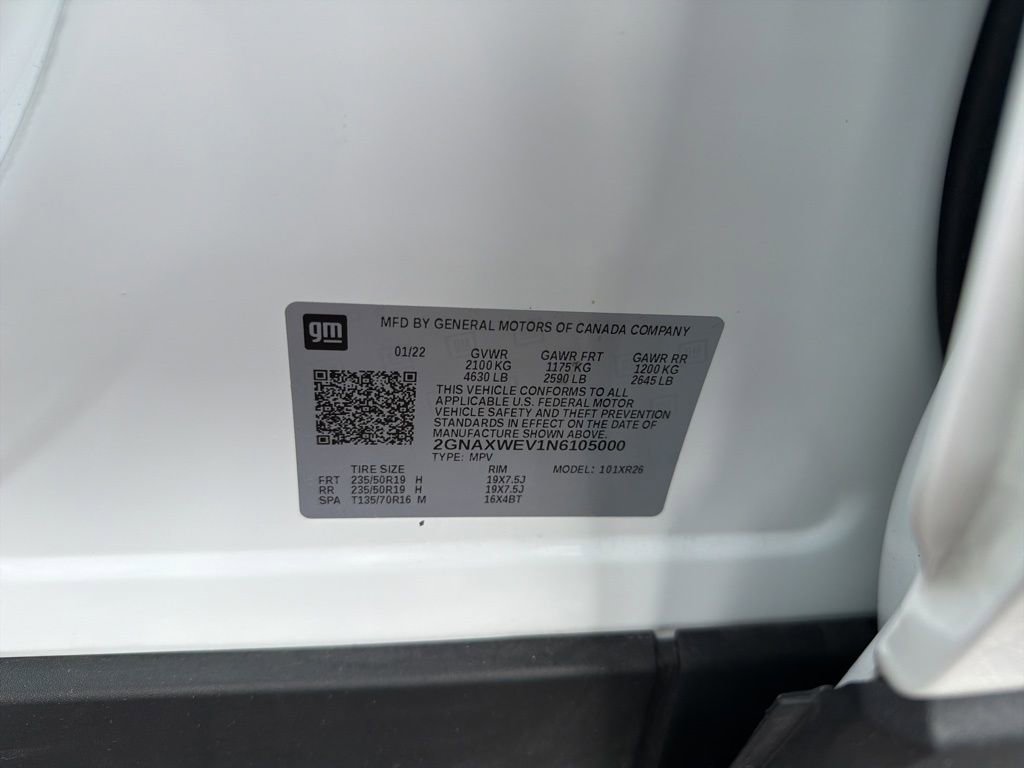 Used 2022 Chevrolet Equinox RS image 35