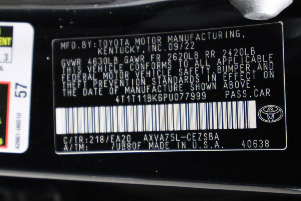 Used 2023 Toyota Camry SE w/ Cold Weather Package AWD/4WD image 41
