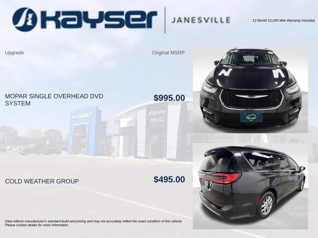 Used 2021 Chrysler Pacifica Touring w/ Cold Weather Group FWD image 2