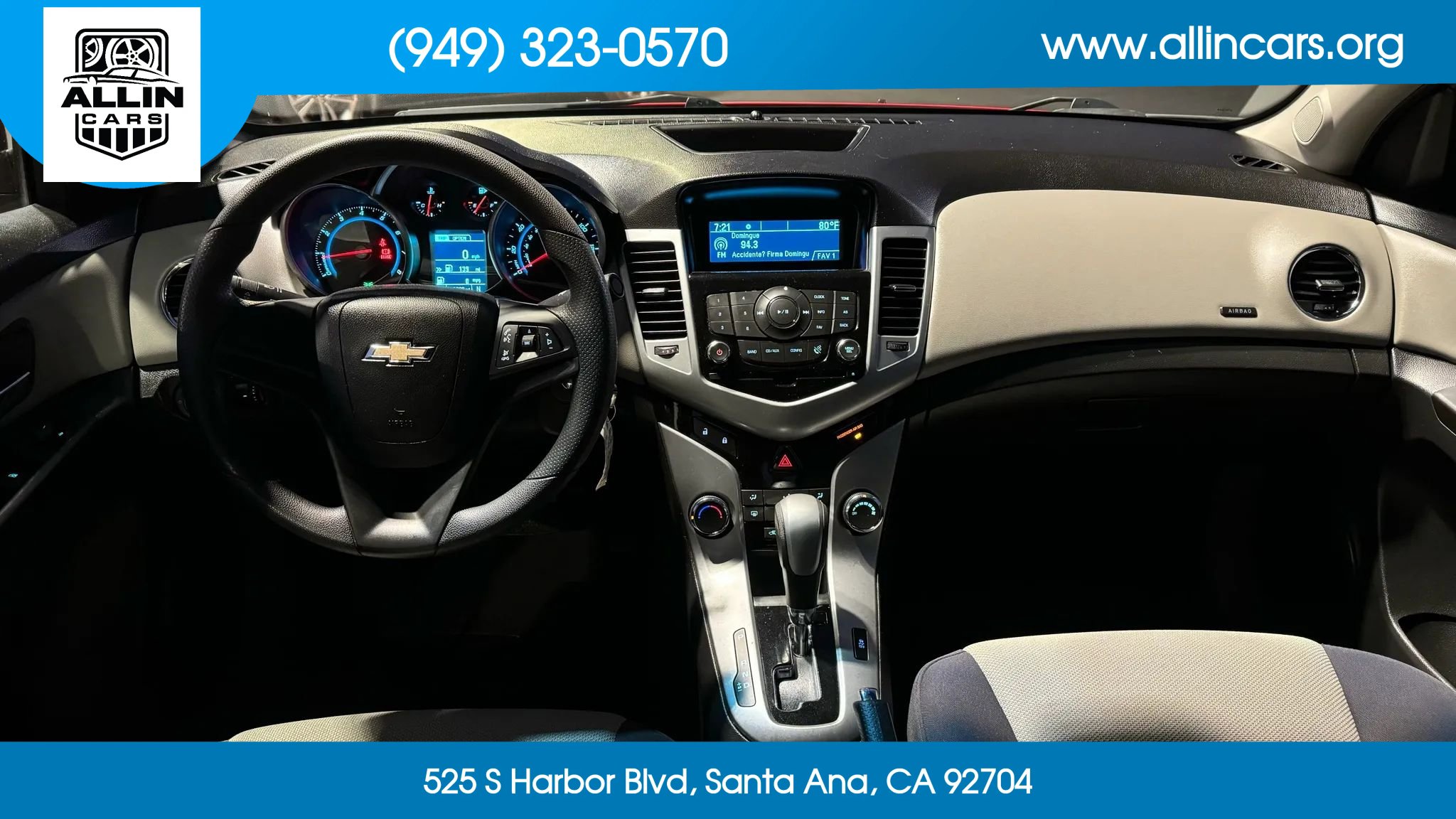 Used 2014 Chevrolet Cruze LS image 10