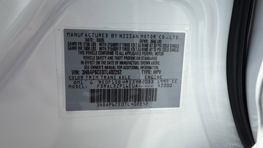 Used 2026 Nissan Kicks SV FWD image 30