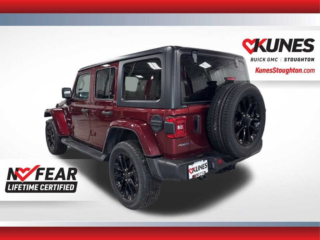 Used 2021 Jeep Wrangler Unlimited Sahara 4xe w/ Cold Weather Group image 9