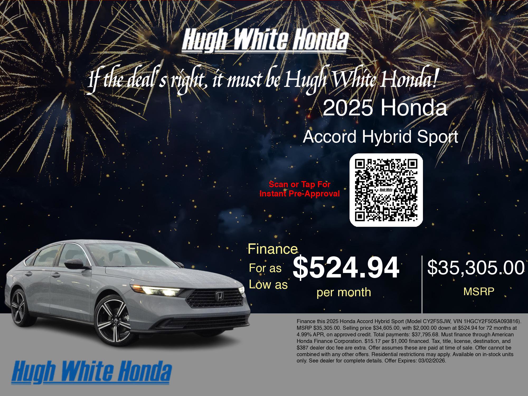 New 2025 Honda Accord Sport image 7