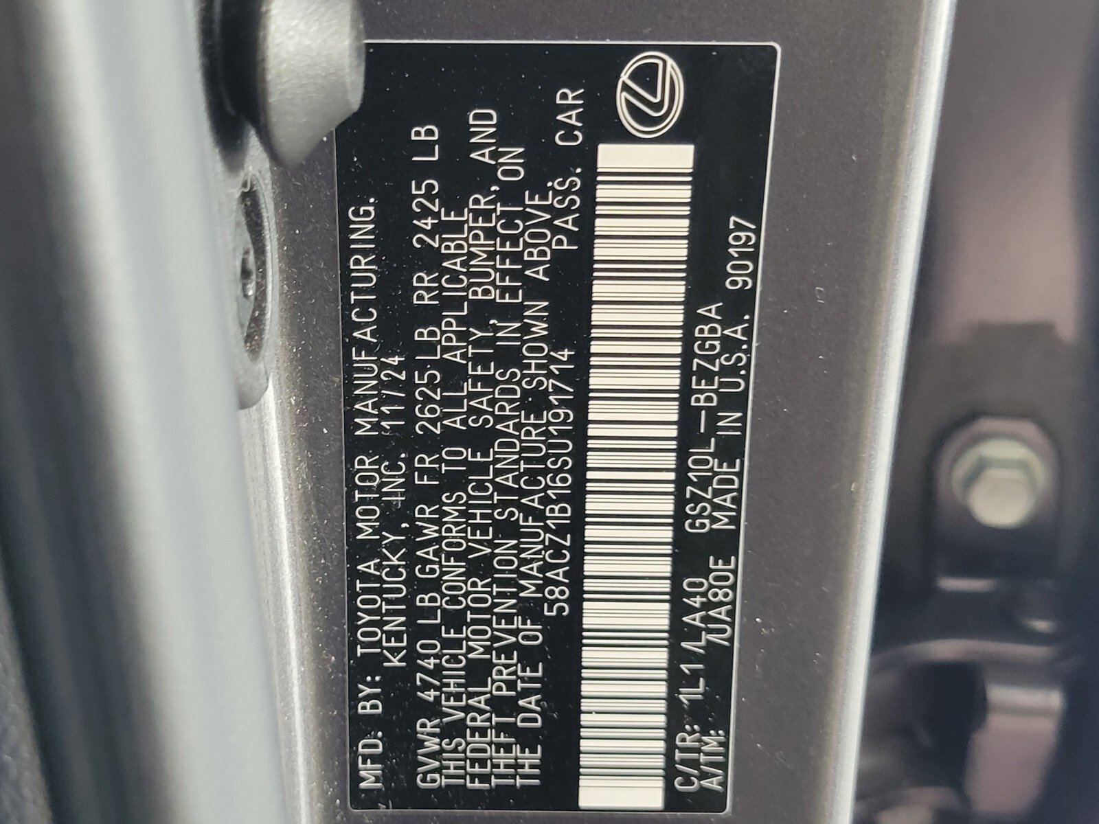 Used 2025 Lexus ES 350 image 19