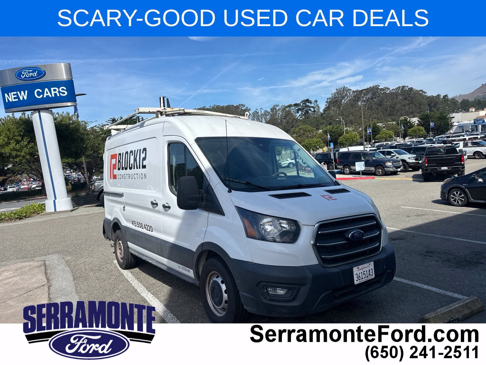 Used 2020 Ford Transit 150 Medium Roof RWD image 1