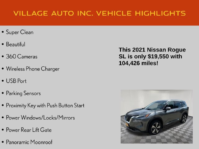 Used 2021 Nissan Rogue SL w/ Premium Package AWD/4WD image 7