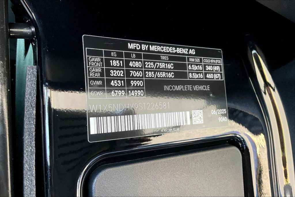 New 2025 Mercedes-Benz Sprinter 3500 image 10