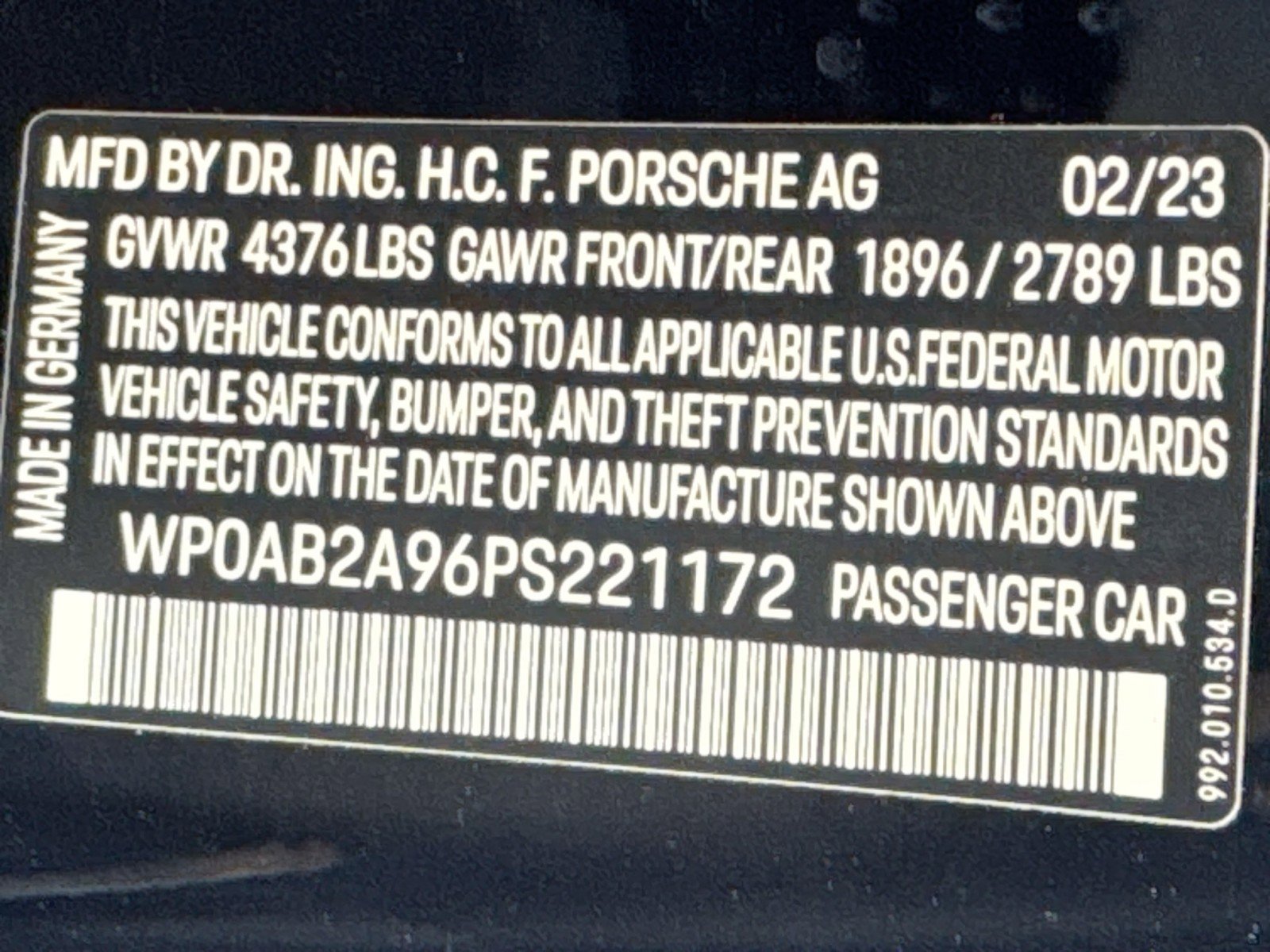 Certified 2023 Porsche 911 Carrera GTS w/ Premium Package RWD image 27