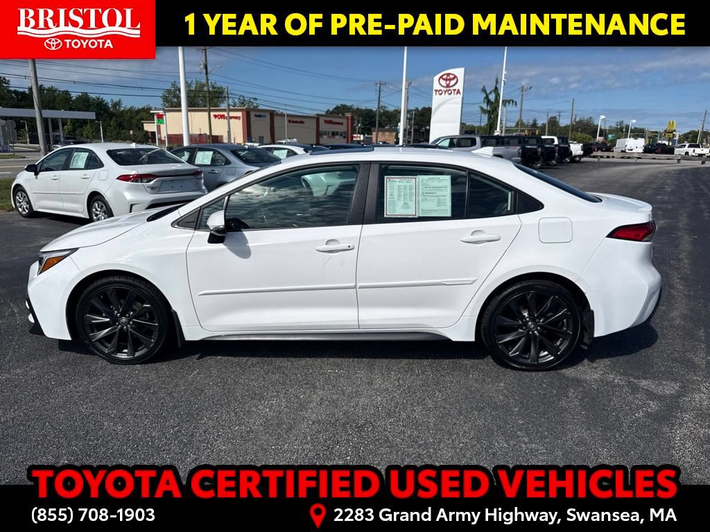 Certified 2024 Toyota Corolla SE w/ SE Premium Package FWD image 8