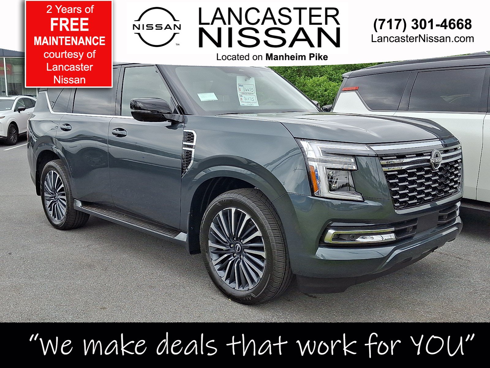 New 2026 Nissan Armada Platinum Reserve