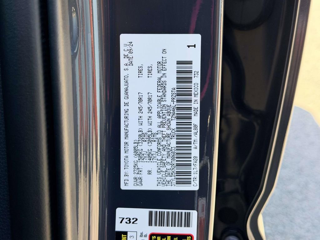 Certified 2024 Toyota Tacoma SR w/ SR Upgrade Package image 26