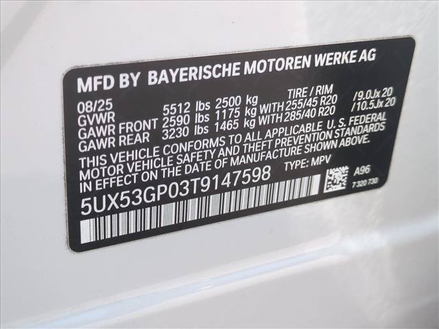 Used 2026 BMW X3 xDrive30i w/ Premium Package AWD/4WD image 15