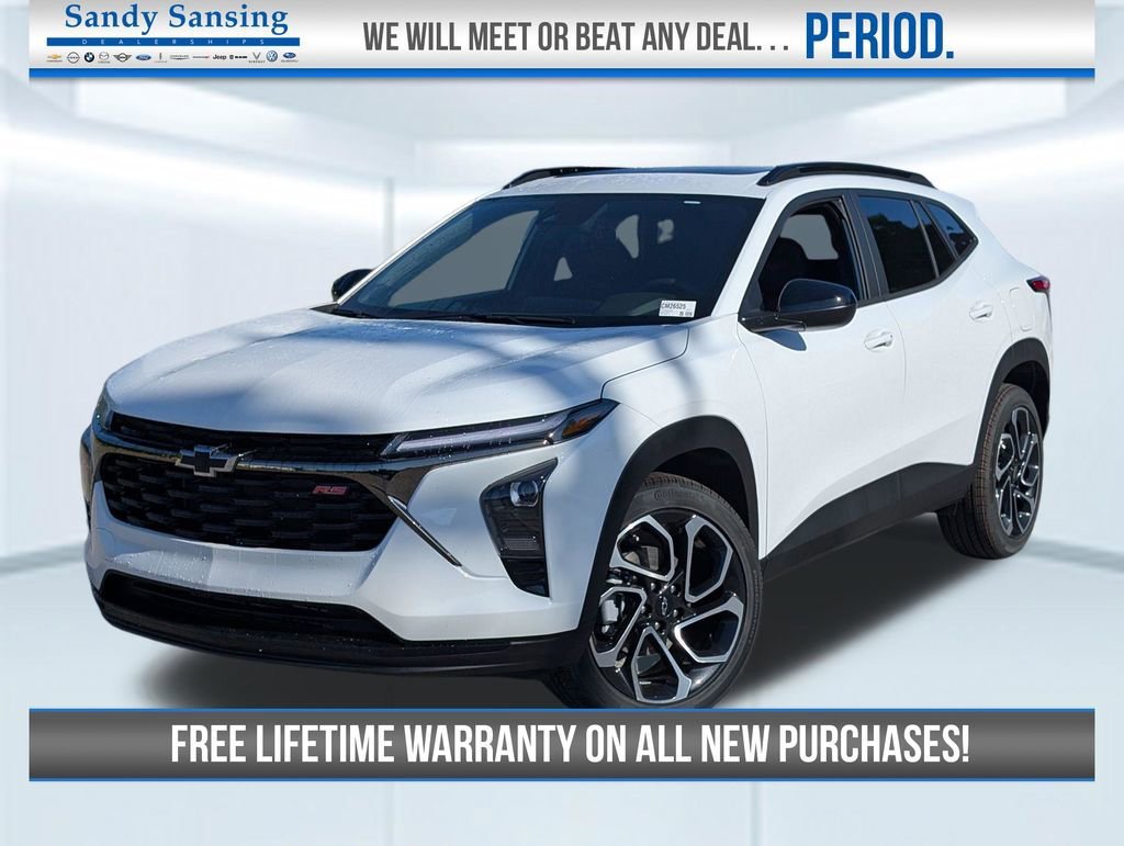 New 2026 Chevrolet Trax RS w/ Sunroof Package