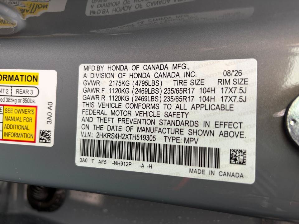 New 2026 Honda CR-V LX image 35