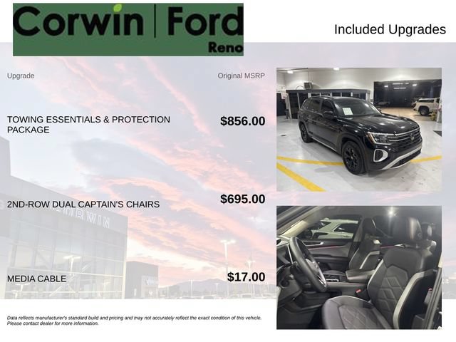 Used 2024 Volkswagen Atlas Peak Edition SEL AWD/4WD image 3