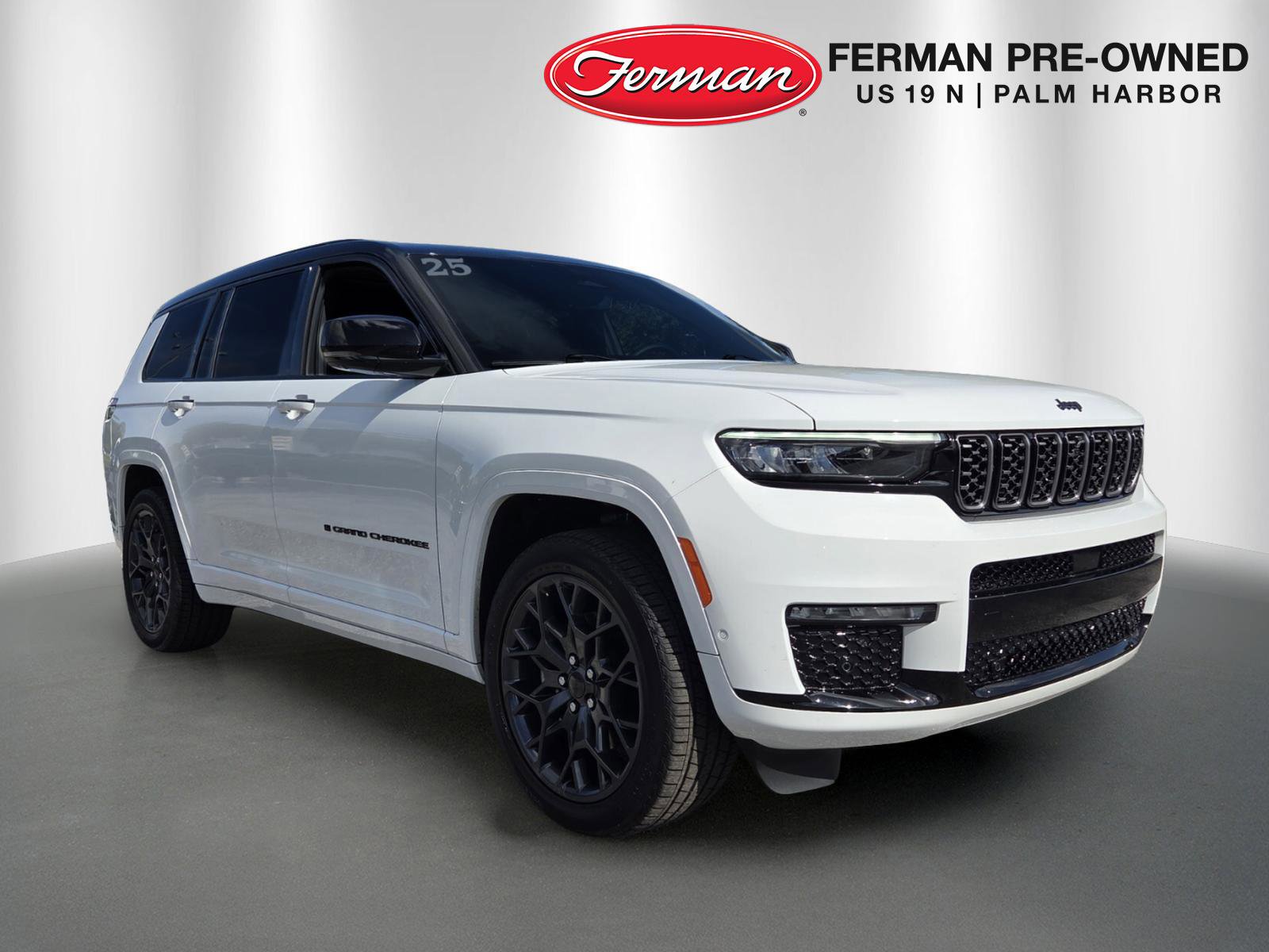 Used 2025 Jeep Grand Cherokee L Summit w/ Obsidian Package