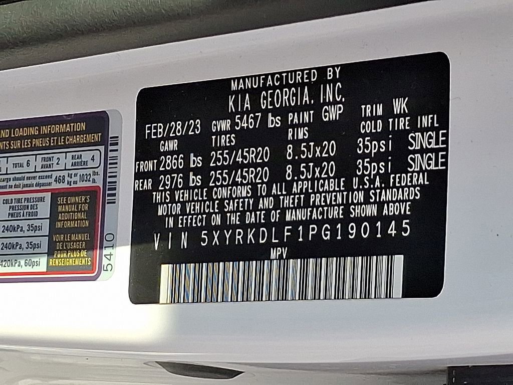 Certified 2023 Kia Sorento SX image 26