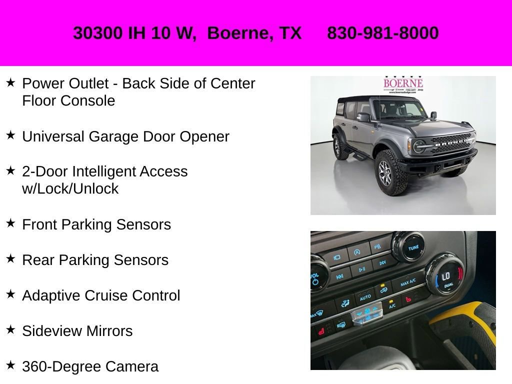 Used 2024 Ford Bronco Badlands image 38