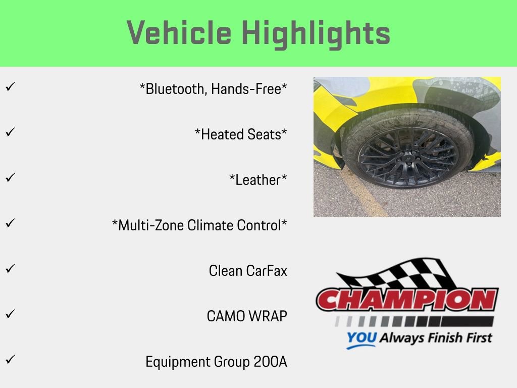 Used 2016 Ford Mustang Premium w/ Enhanced Security Package RWD image 6