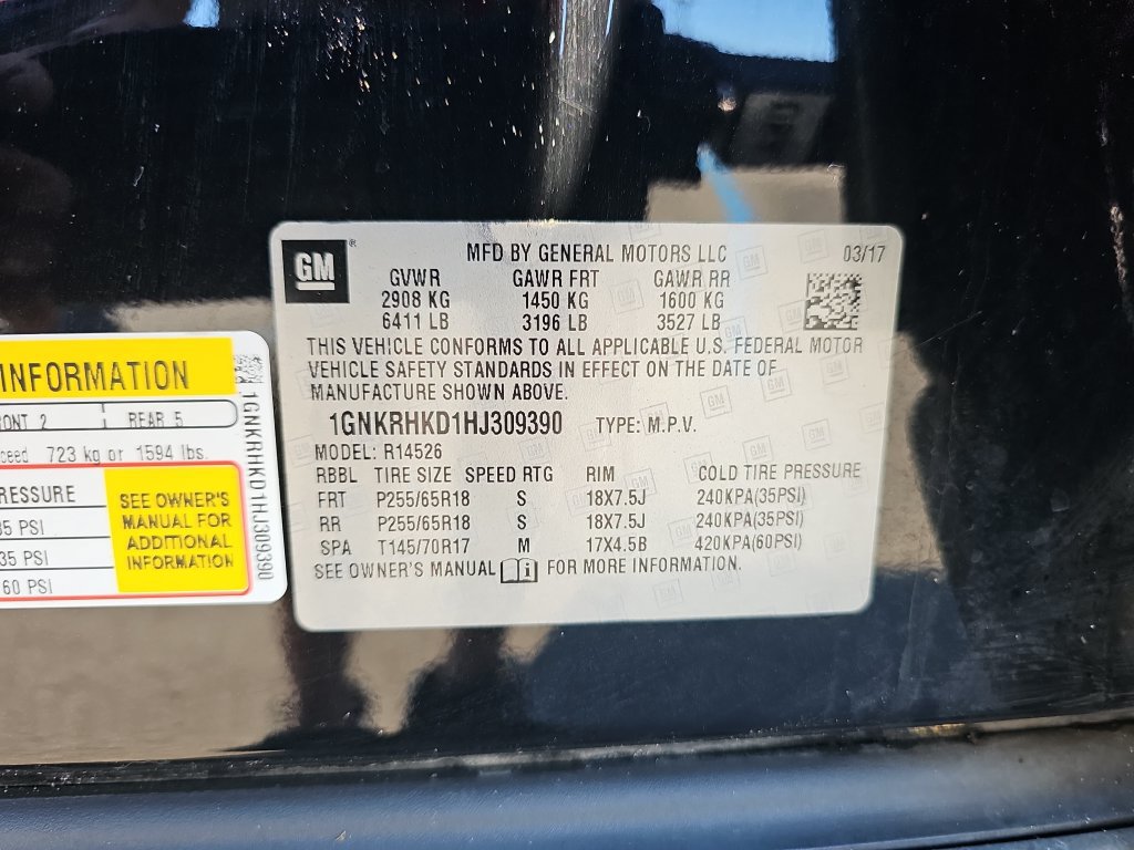 Used 2017 Chevrolet Traverse LT FWD image 33