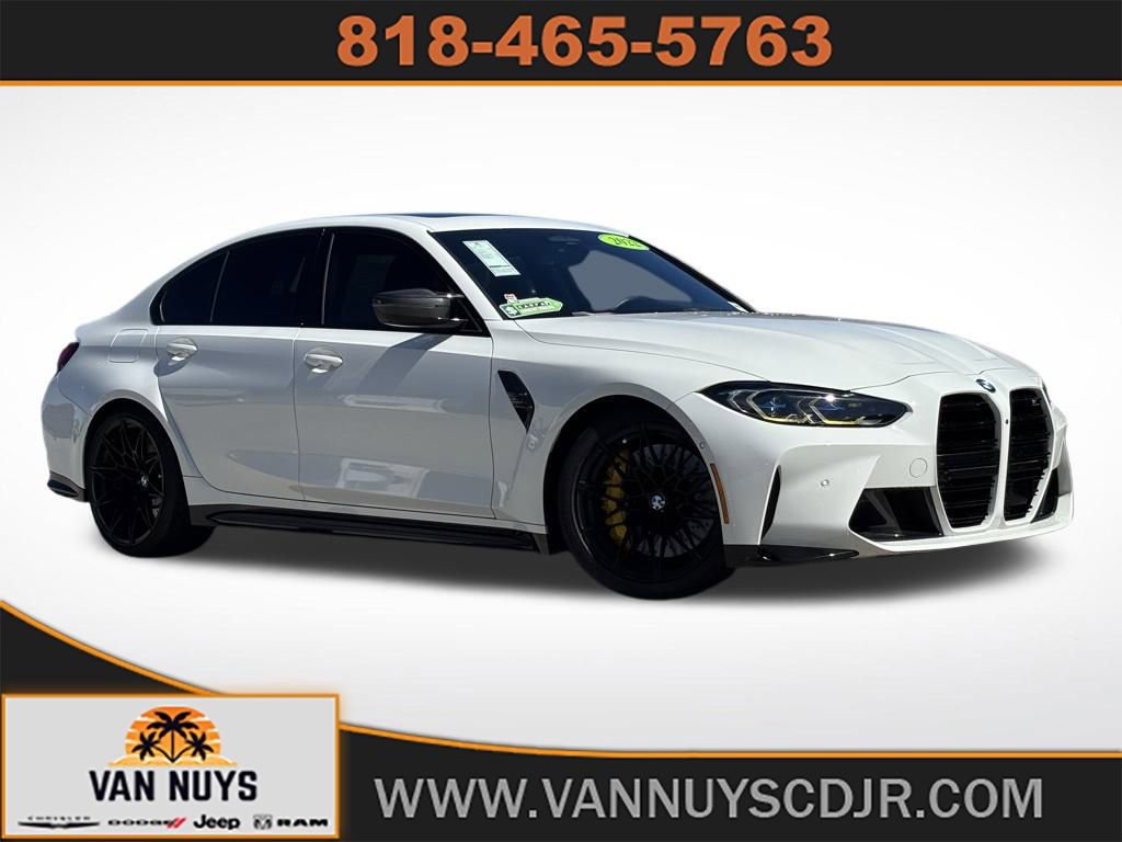 Used 2022 BMW M3 Competition w/ M Carbon Exterior Package image 1
