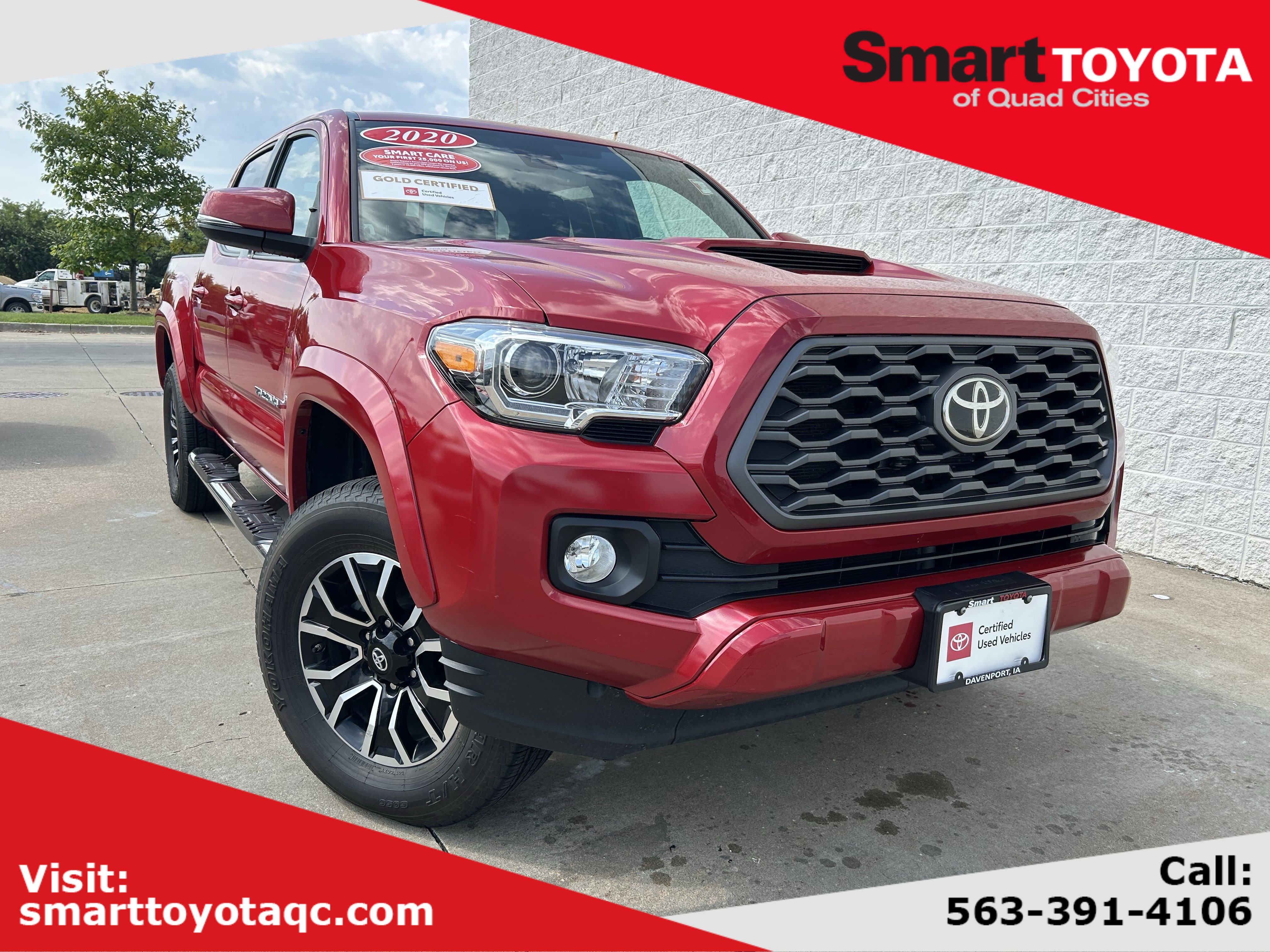 Certified 2020 Toyota Tacoma TRD Sport w/ Technology Package