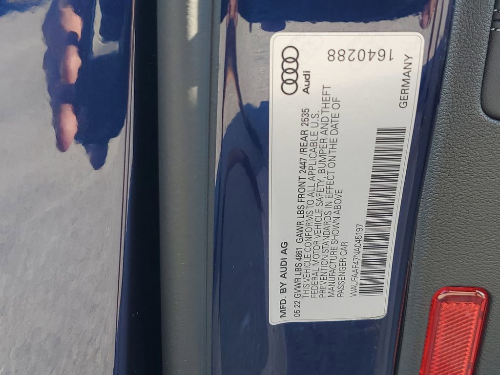 Used 2022 Audi A4 2.0T Prestige w/ Prestige Package image 51