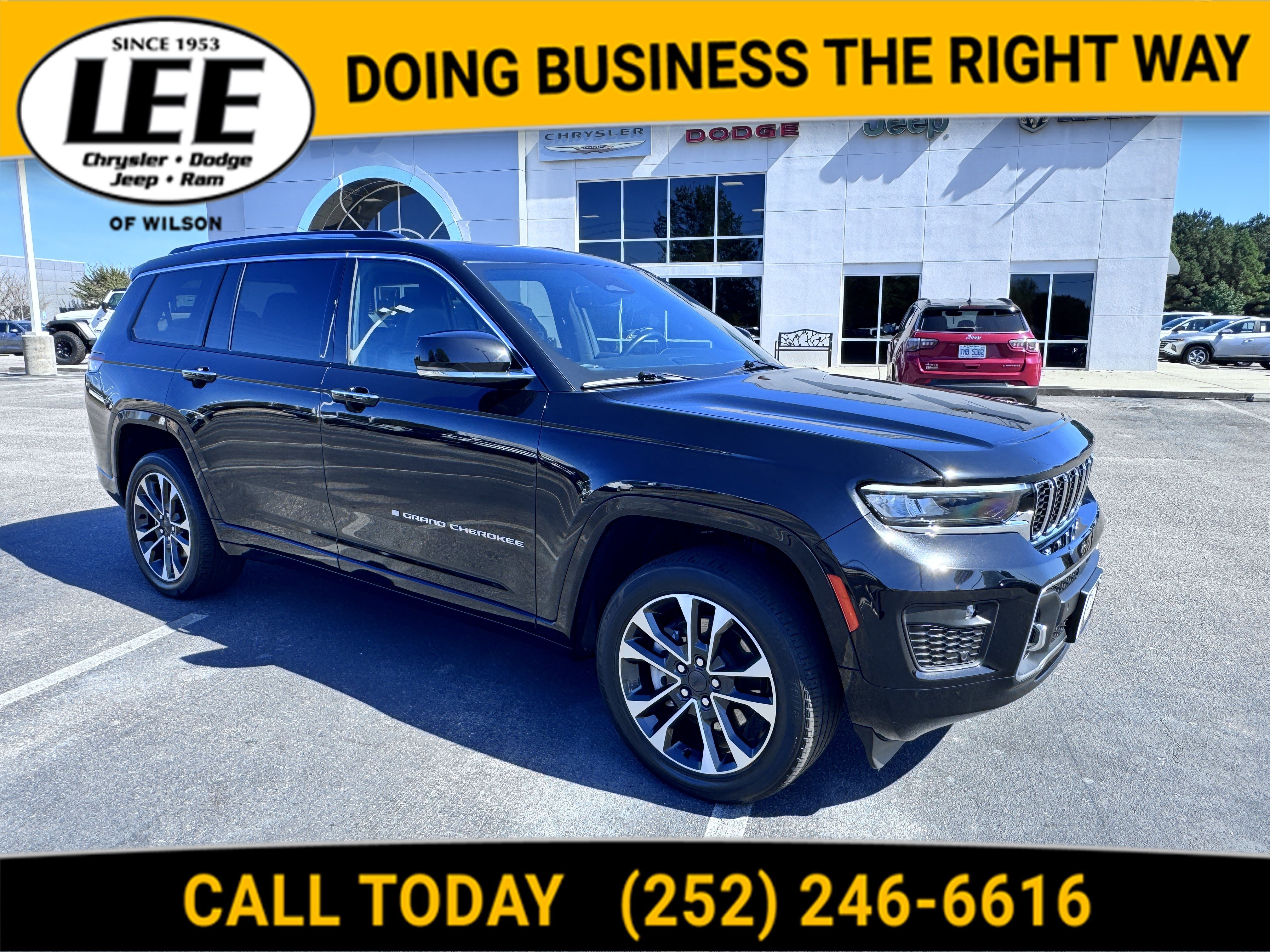 Certified 2021 Jeep Grand Cherokee L Overland image 1