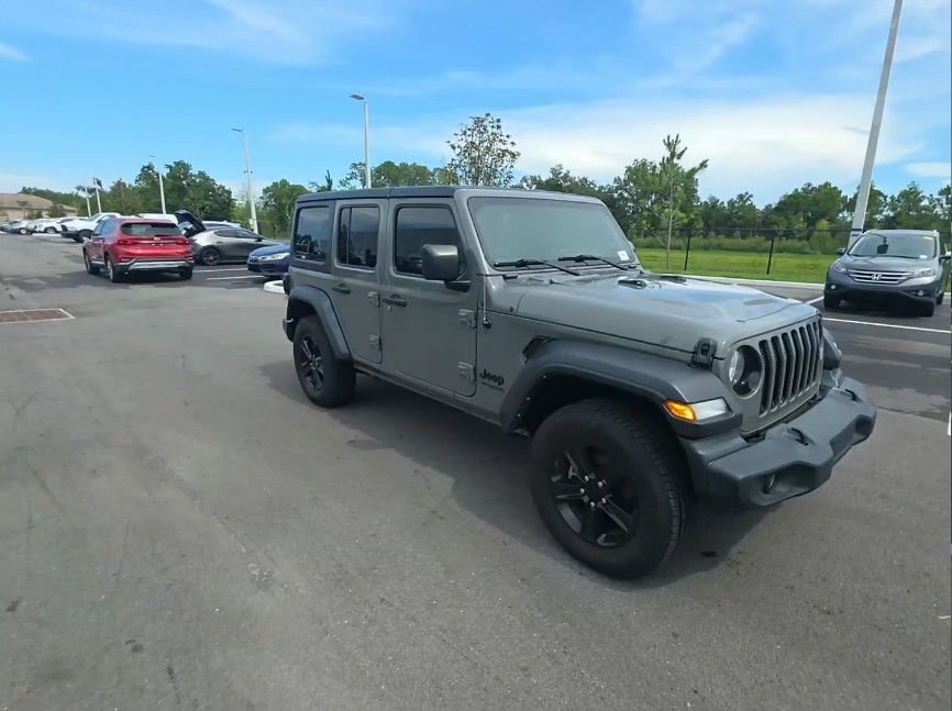 Certified 2022 Jeep Wrangler Unlimited Sport AWD/4WD image 3