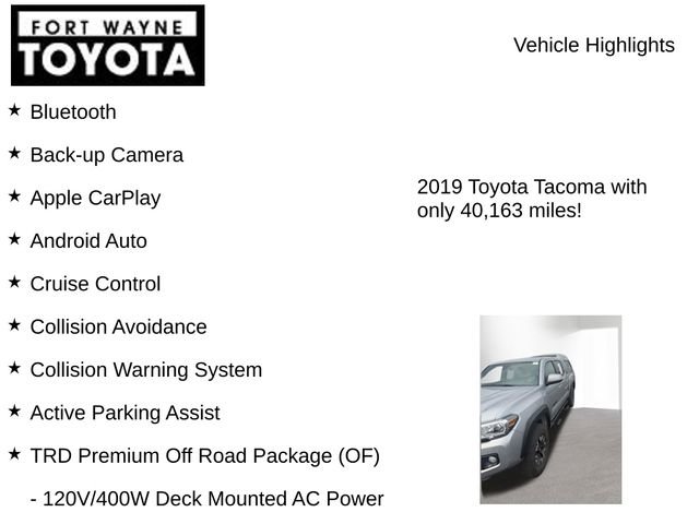 Used 2019 Toyota Tacoma TRD Off-Road image 8