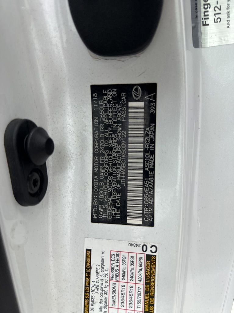 Used 2019 Lexus RC 300 w/ Accessory Package image 32