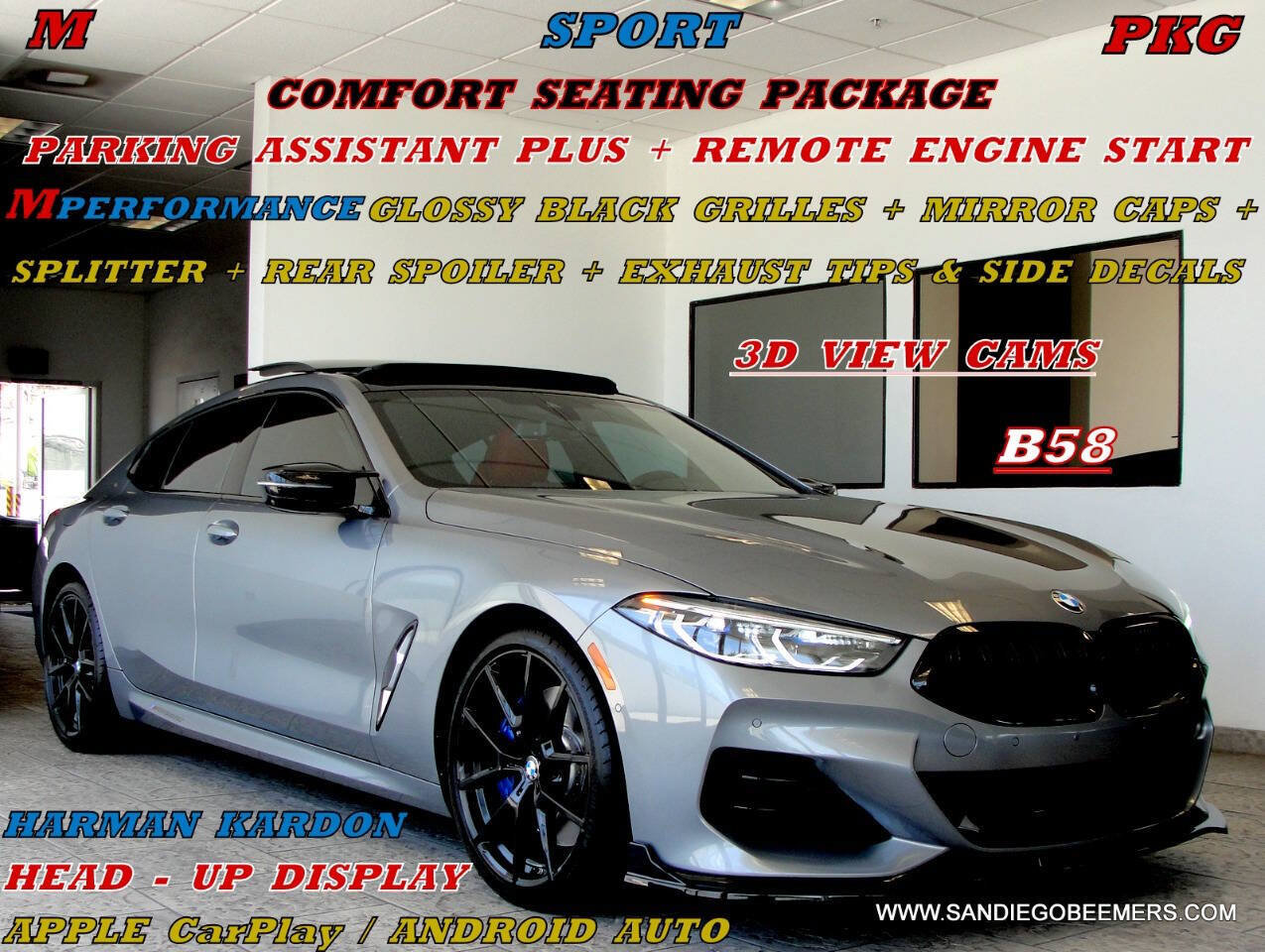 Used 2023 BMW 840i Gran Coupe w/ Comfort Seating Package