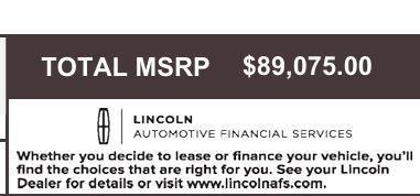 Used 2020 Lincoln Navigator Reserve w/ Equipment Group 208A Reserve image 83