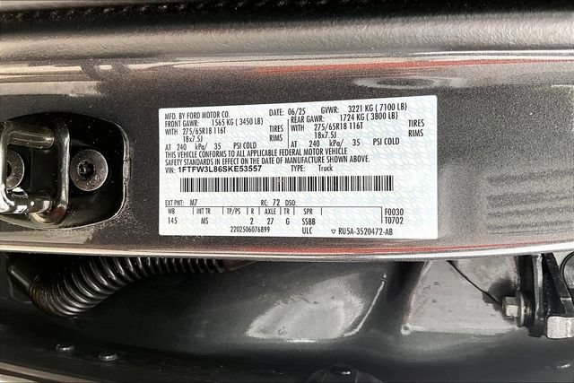 Used 2025 Ford F150 XLT w/ Equipment Group 301A Standard AWD/4WD image 32