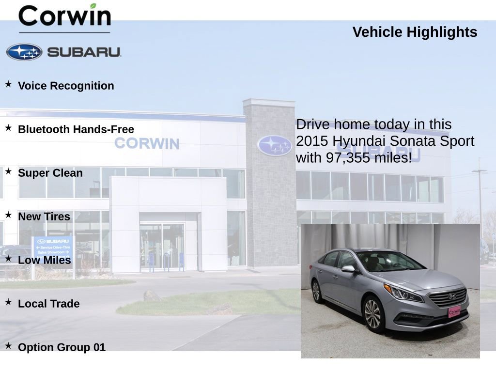 Used 2015 Hyundai Sonata Sport image 6