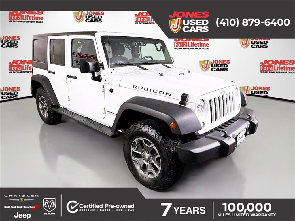 Used 2017 Jeep Wrangler Unlimited Rubicon w/ Connectivity Group image 1