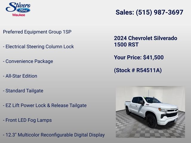 Used 2024 Chevrolet Silverado 1500 RST AWD/4WD image 22
