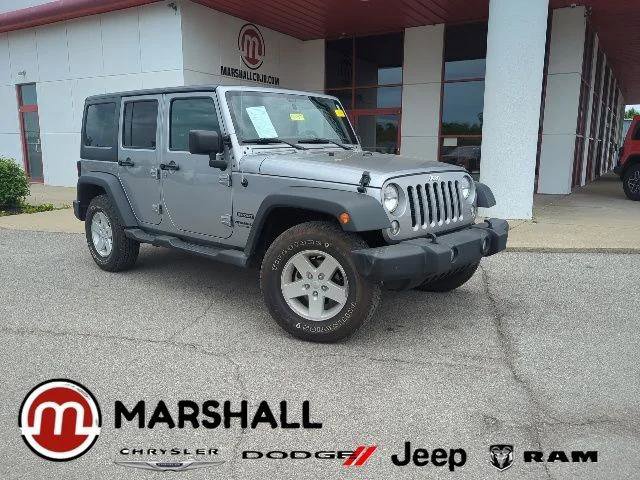 Certified 2017 Jeep Wrangler Unlimited Sport AWD/4WD image 1