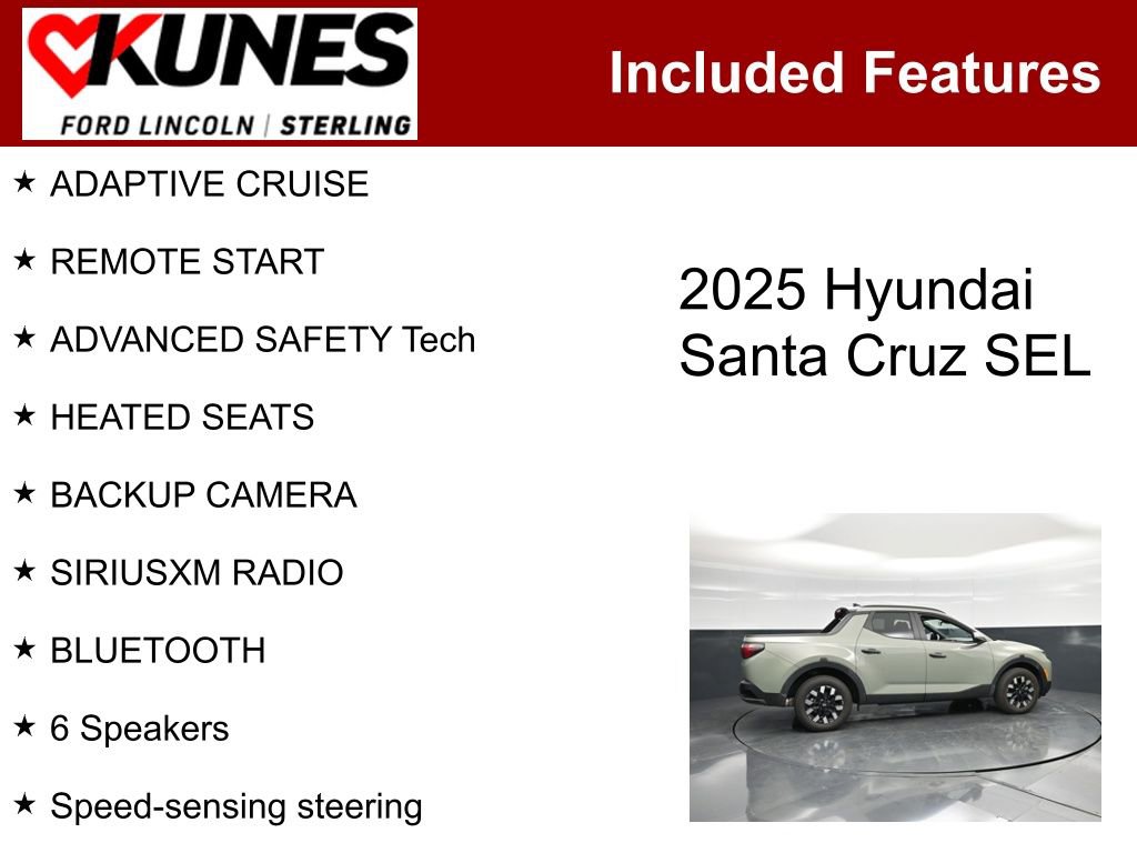 Used 2025 Hyundai Santa Cruz SEL image 2