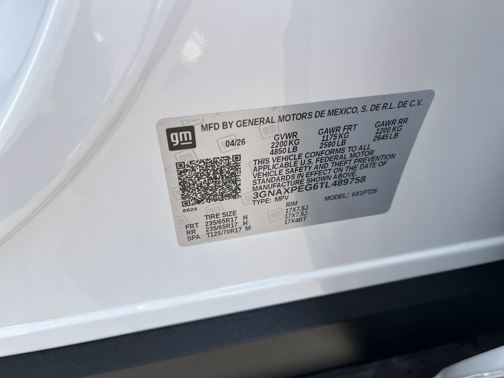 New 2026 Chevrolet Equinox LT w/ LPO, Floor Liner Package AWD/4WD image 29