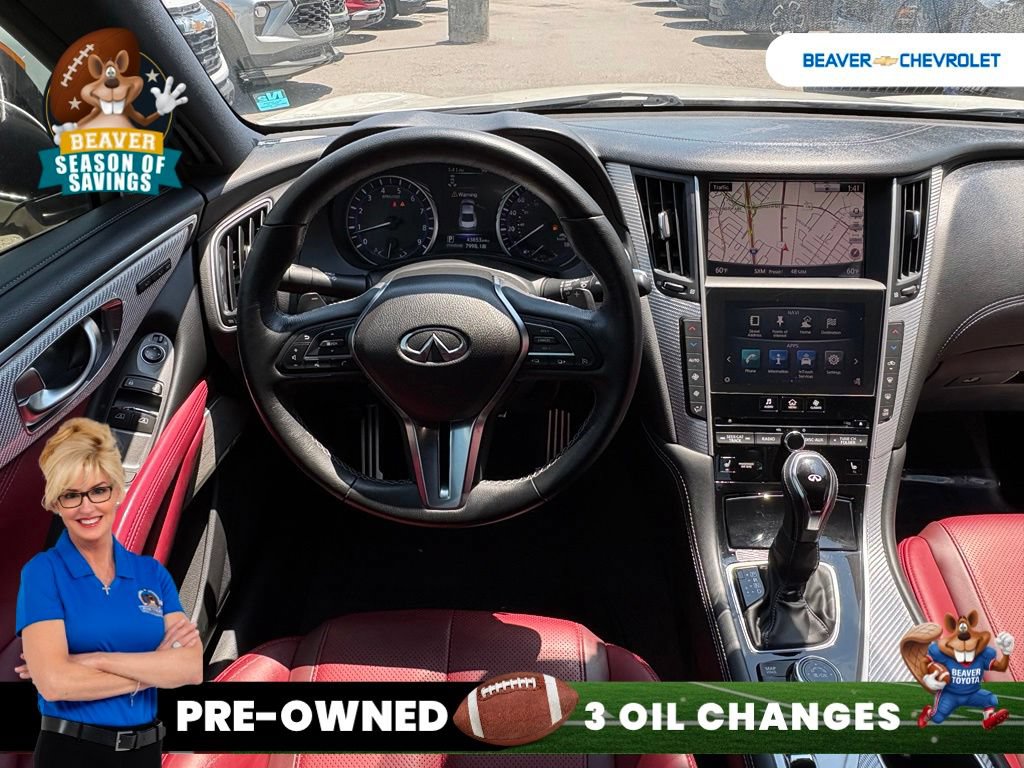Used 2017 INFINITI Q60 Red Sport 400 RWD image 16