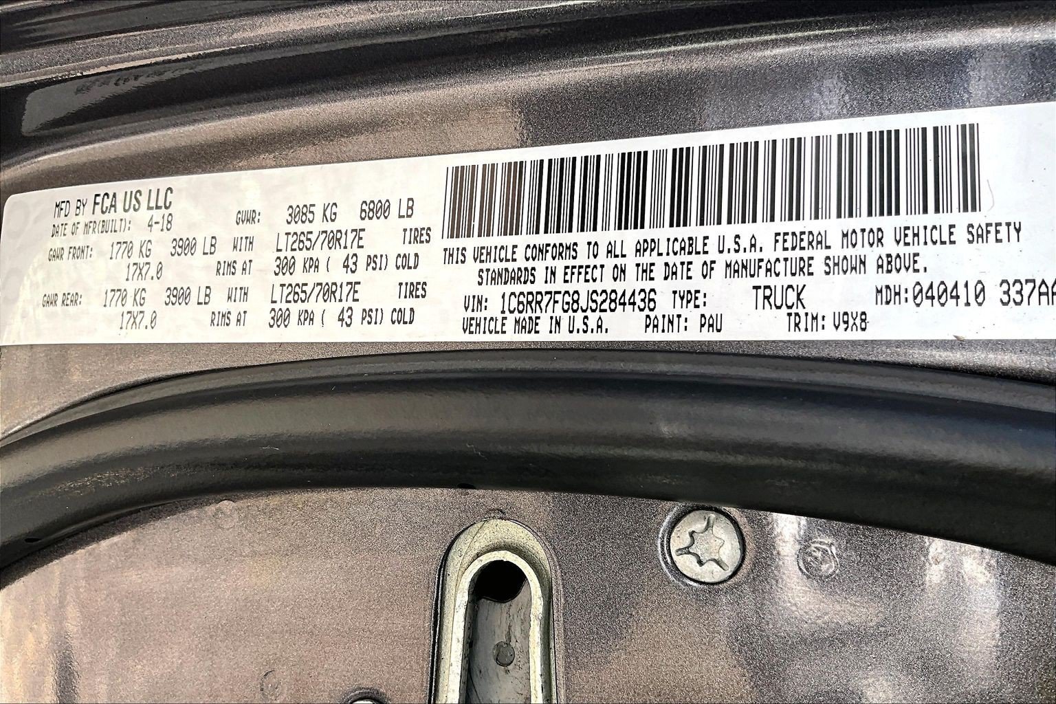 Used 2018 RAM 1500 Tradesman w/ Popular Equipment Group AWD/4WD image 32