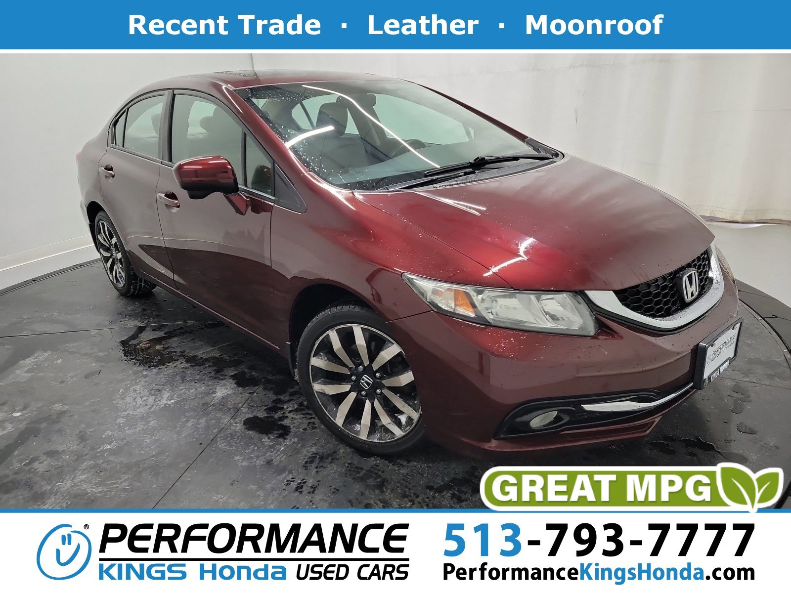 Used 2014 Honda Civic EX-L image 1