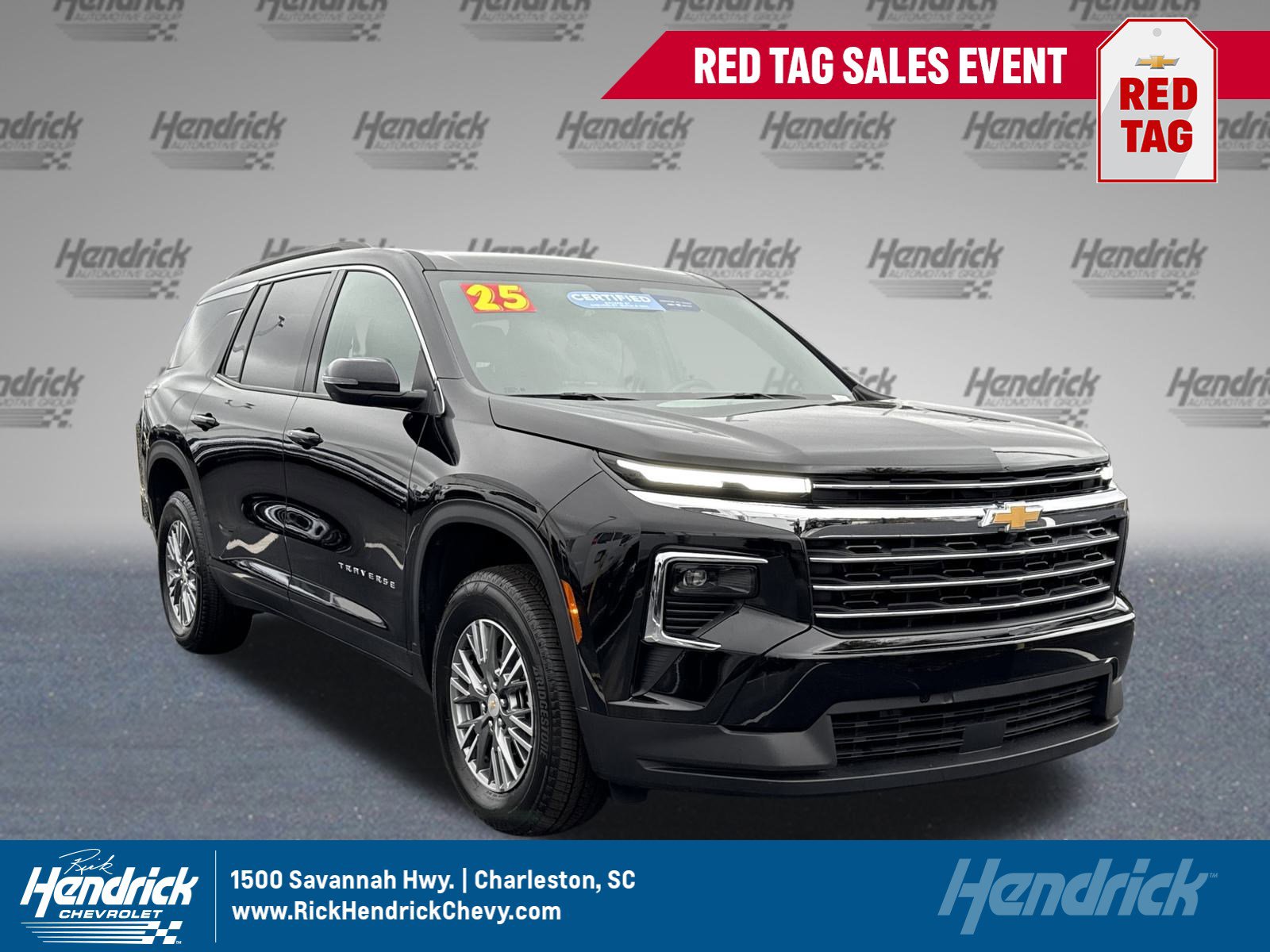 Certified 2025 Chevrolet Traverse LT image 1
