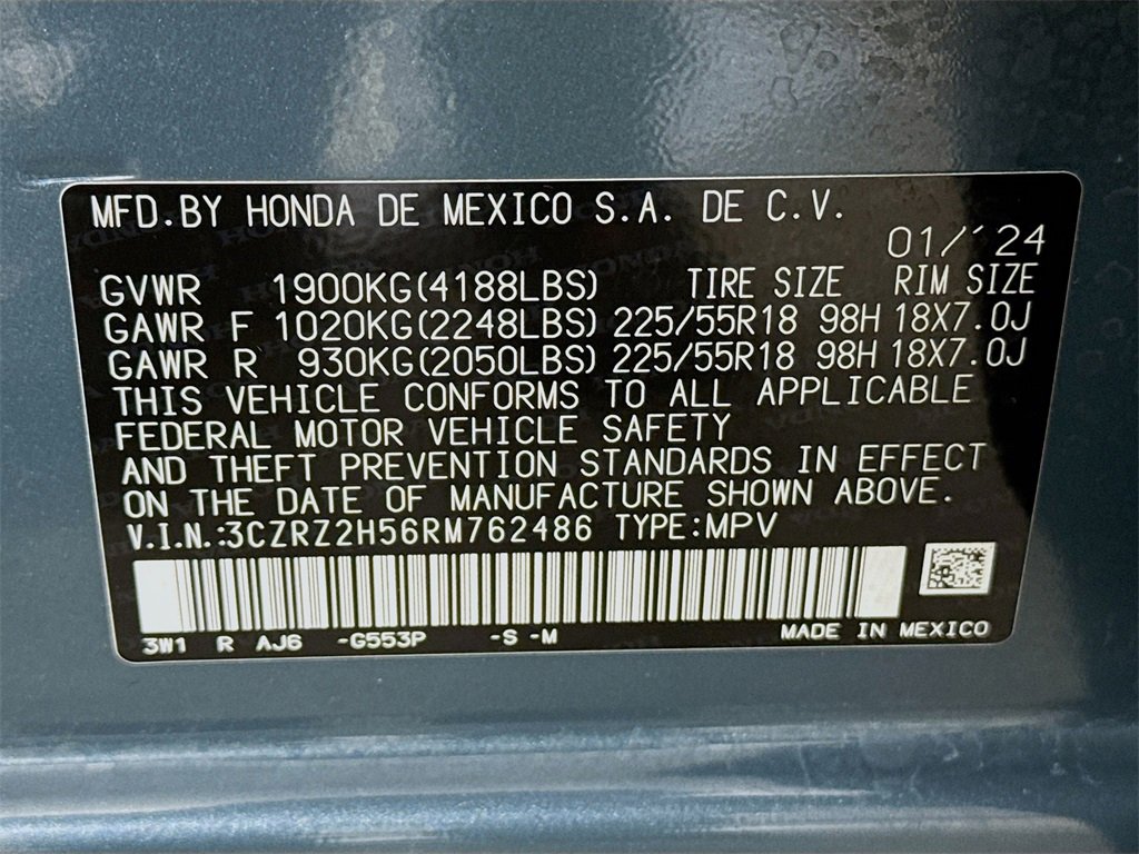 Used 2024 Honda HR-V Sport image 30