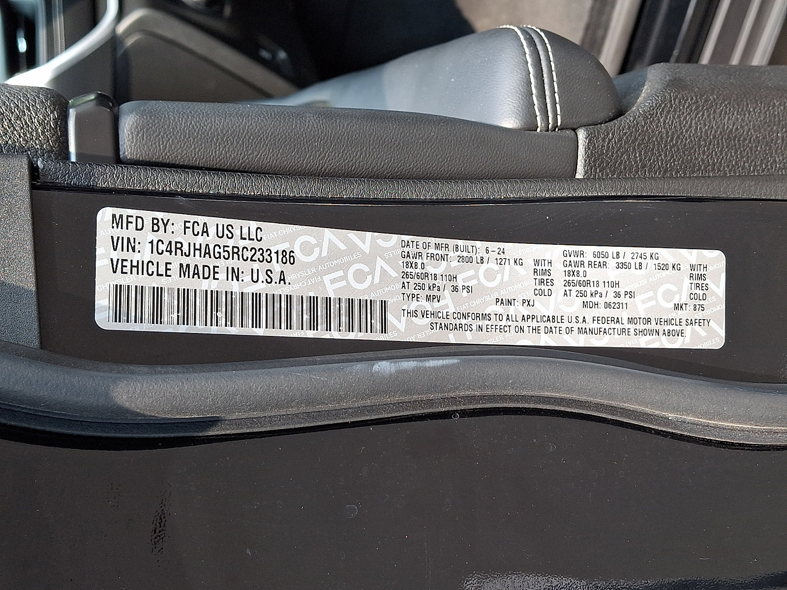 Certified 2024 Jeep Grand Cherokee Laredo X w/ Luxury Tech Group I AWD/4WD image 26