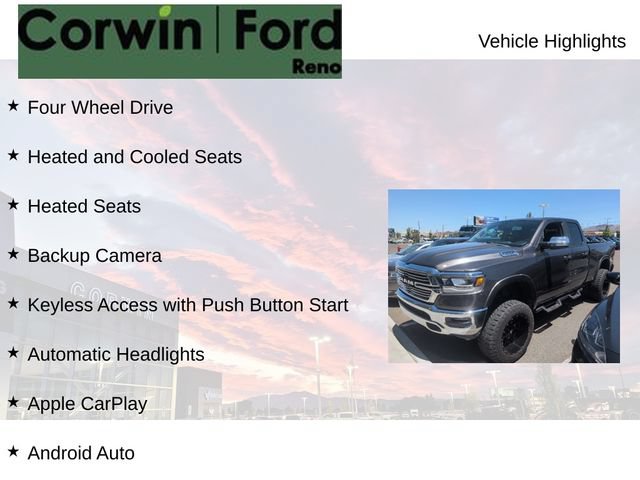 Used 2019 RAM 1500 Laramie AWD/4WD image 7