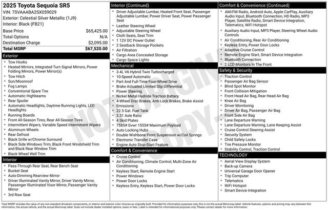 Used 2025 Toyota Sequoia SR5 image 29