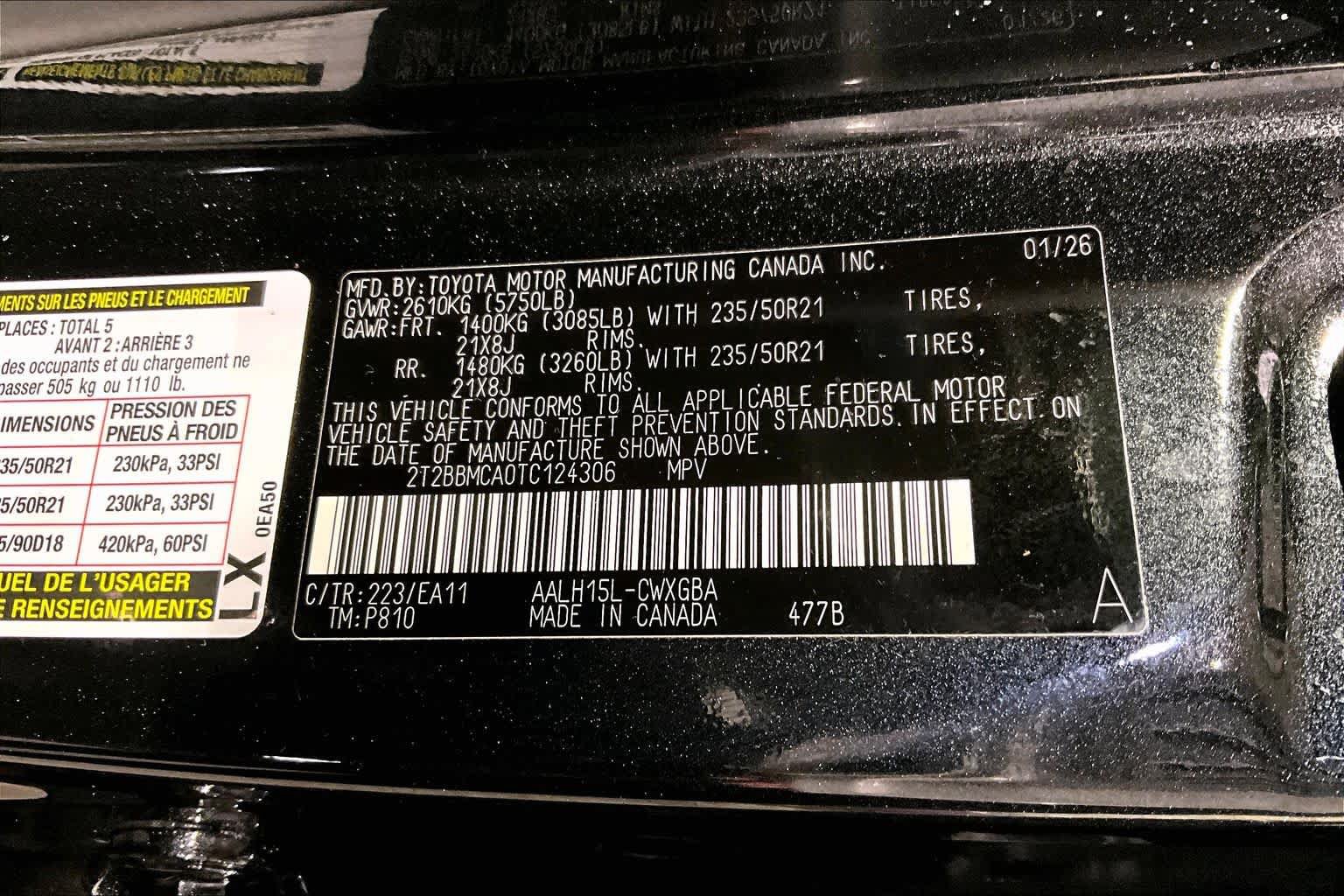 Certified 2026 Lexus RX 350h AWD/4WD image 38