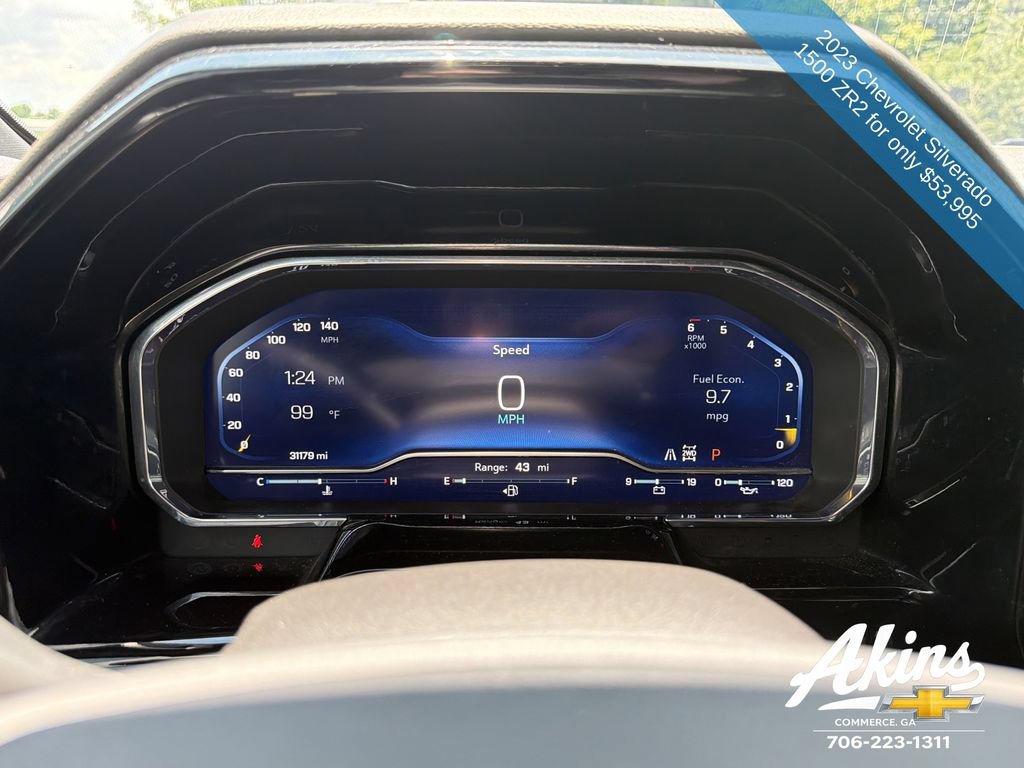 Used 2023 Chevrolet Silverado 1500 ZR2 w/ Technology Package AWD/4WD image 23